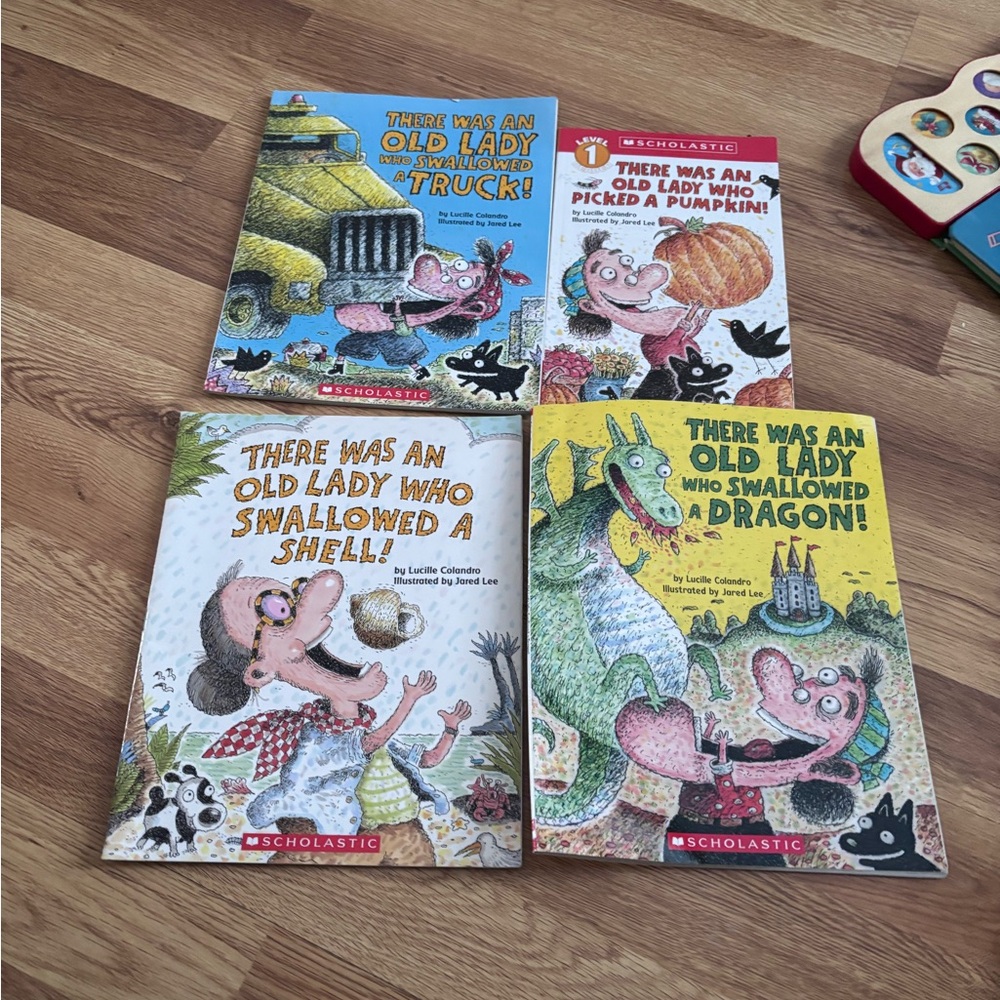 Scholastic Colorful Children's Book Collection